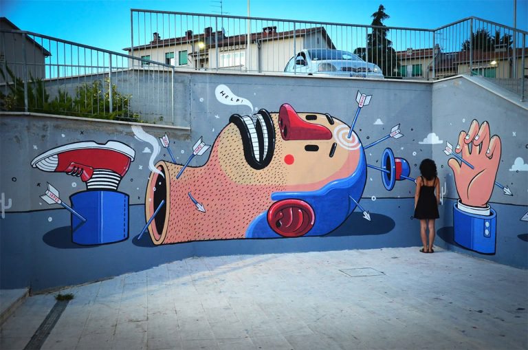 Diego Della Posta街頭涂鴉藝術(shù)作品 Diego Della Posta街頭涂鴉藝術(shù)作品