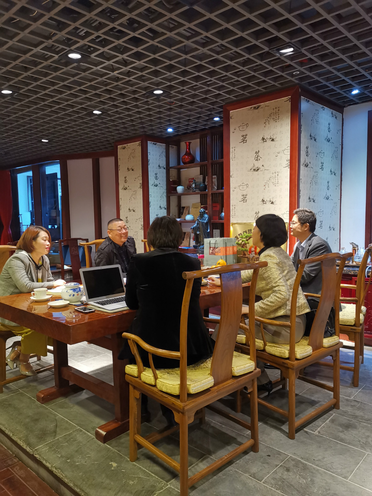 磐石品牌與青島品牌研究院洽談交流 磐石品牌與青島品牌研究院洽談交流