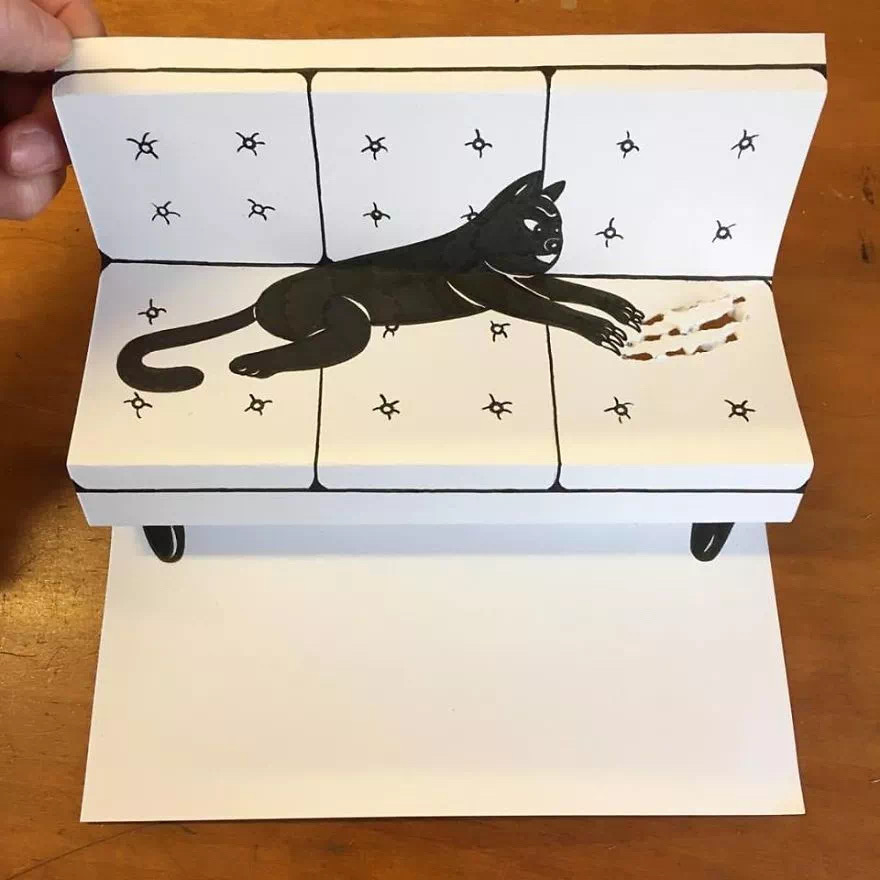 超贊，一張A4紙被設(shè)計師玩出了千萬種創(chuàng)意!