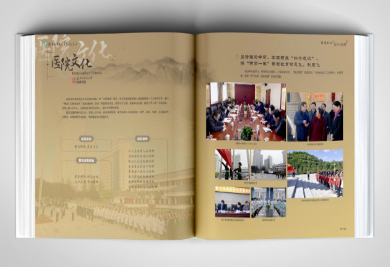 《陜西中醫(yī)藥大學(xué)附屬醫(yī)院第一臨床醫(yī)學(xué)院》宣傳冊案例賞 《陜西中醫(yī)藥大學(xué)附屬醫(yī)院第一臨床醫(yī)學(xué)院》宣傳冊案例賞